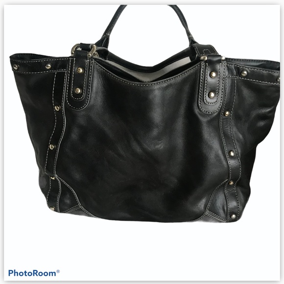 Cole Haan Handbags - Black Leather Tote Bag